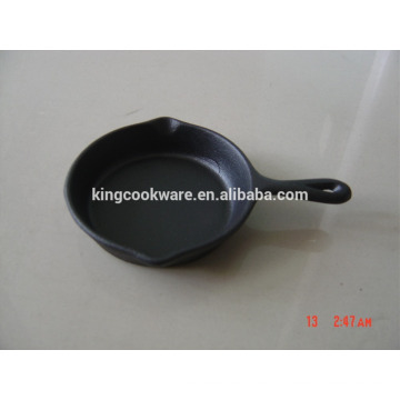 kitchen round mini cast iron skillet/fry pan